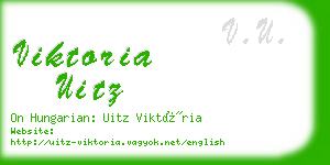 viktoria uitz business card